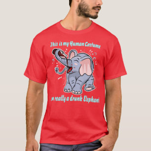 T-shirt Eléphant ivre