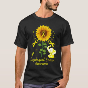 T-shirt Eléphant jaune Ruban Sarcome Sensibilisation Tourn