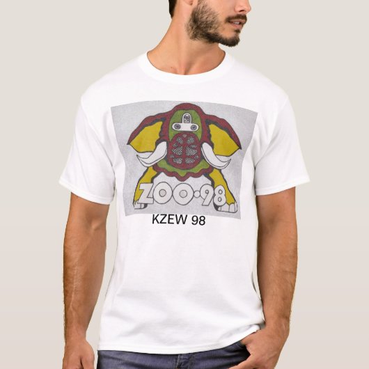 T-shirt Eléphant KZEW 98 (Devant)