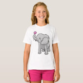 T-shirt Eléphant Lollipop (Devant entier)