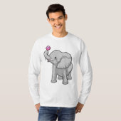 T-shirt Eléphant Lollipop (Devant entier)