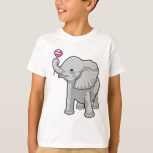 T-shirt Eléphant Lollipop