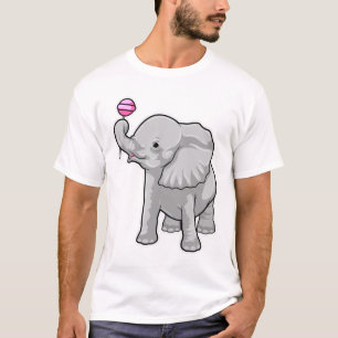 T-shirt Eléphant Lollipop