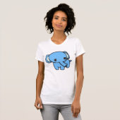 T-shirt Éléphant mignon (Devant entier)