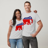 T-shirt Éléphant modernisé de GOP (Unisexe)