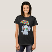T-shirt Elephant Mom Autism Child Awareness Choose Kindnes (Devant entier)
