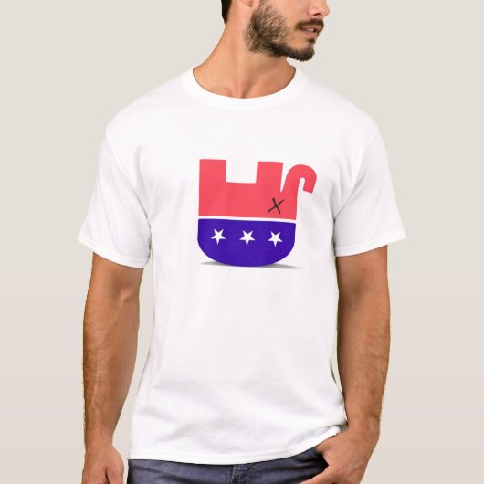 T-shirt Éléphant mort de GOP (Devant)