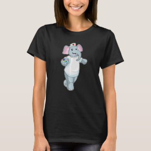 T-shirt Elephant Nurse Heart