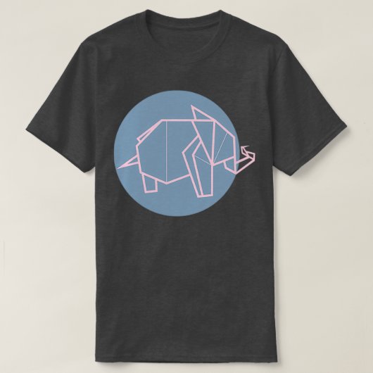 T-shirt Eléphant Origamals (Design devant)