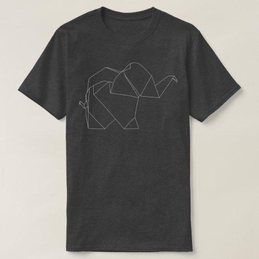 T-shirt Eléphant Origami 14 (Design devant)