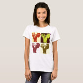 T-shirt Eléphant Pop Art (Devant entier)