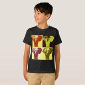 T-shirt Eléphant Pop Art (Devant entier)