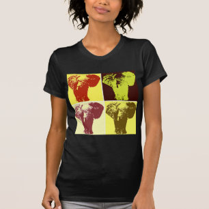 T-shirt Eléphant Pop Art
