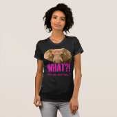 T-shirt Éléphant Qu'avez-vous dit? (Devant entier)