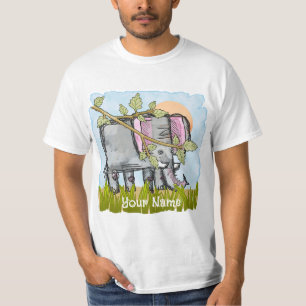 T-shirt Éléphant qui se cache