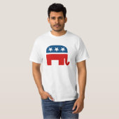 T-shirt Éléphant républicain (Devant entier)