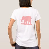 T-shirt Eléphant rose (Dos)