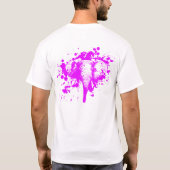 T-shirt Eléphant rose en colère (Dos)