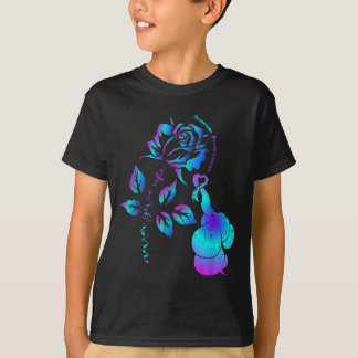T-shirt Éléphant Ruban de Sensibilisation à la Prévention