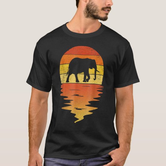 T-shirt Elephant Sauvez Les Animaux 5 (Devant)