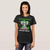 T-shirt Elephant Son combat est mon combat GASTROSCHISIS (Devant entier)