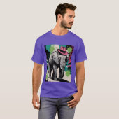 T-shirt Eléphant stylisé (Devant entier)