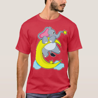 T-shirt Eléphant sur les nuages
