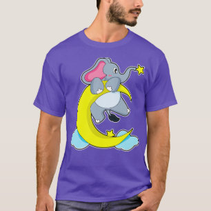 T-shirt Éléphant sur les nuages