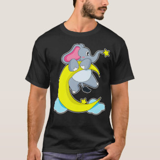 T-shirt Eléphant sur les nuages