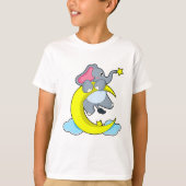 T-shirt Eléphant sur les nuages (Devant)