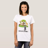 T-shirt Eléphant sur un skateboard (Devant entier)