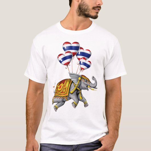 T-shirt Elephant thaïlandais (Devant)