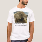 T-shirt Eléphant Tusk (Devant)