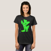 T-shirt Eléphant vert (Devant entier)