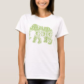 T-shirt Eléphant Vert Marocain (Devant)