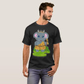 T-shirt Elephant Warrior Spear (Devant entier)