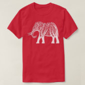 T-shirt Elephant With Tree Elephant Lover Zookeeper Poison (Design devant)