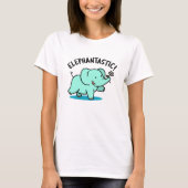 T-shirt Elephantastic Funny Elephant Pun (Devant)
