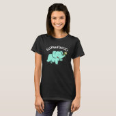 T-shirt Elephantastic Funny Elephant Pun Dark BG (Devant entier)