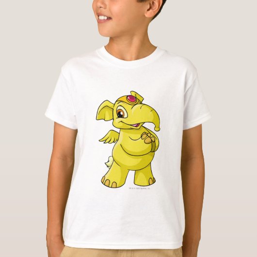 T-shirt Eléphante jaune (Devant)
