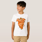 T-shirt Elephante Orange (Devant entier)