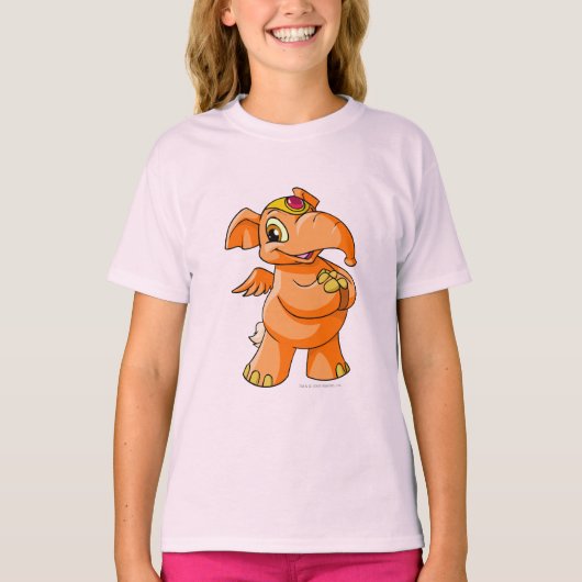 T-shirt Elephante Orange (Devant)