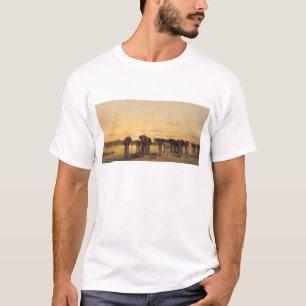 T-shirt Éléphants africains
