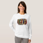 T-shirt Éléphants dorés (Devant entier)