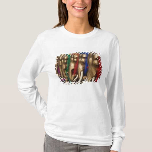 T-shirt Éléphants dorés (Devant)