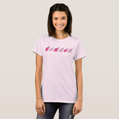 T-shirt Éléphants roses (Devant entier)