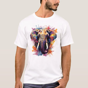 T-shirt Eléphate décontracté