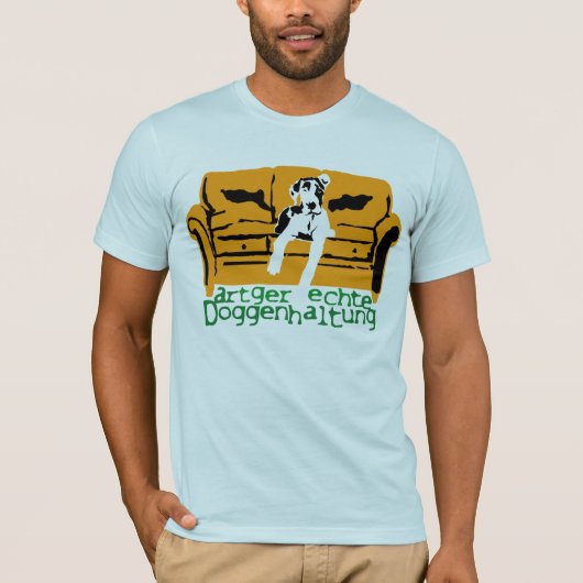T-shirt Élevage approprié des dogues (Devant)