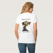 T-shirt Élevage de dragon de fer (Dos entier)