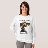 T-shirt Élevage de dragon de fer (Devant entier)